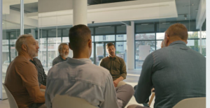 Veterans in a training session